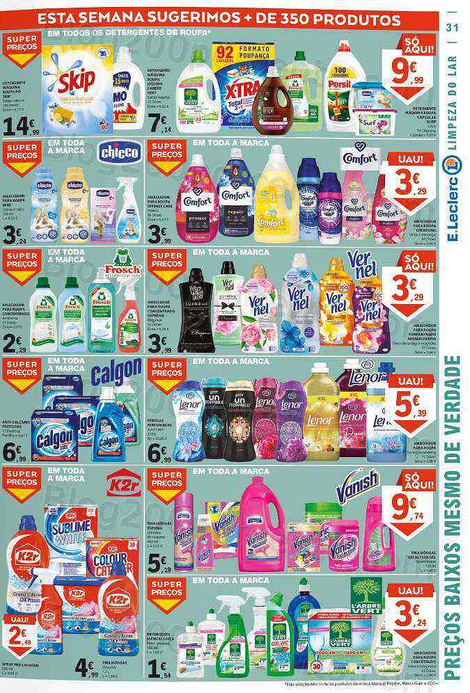 Antevisão Folheto E-LECLERC Promoções de 13 a 19 outubro