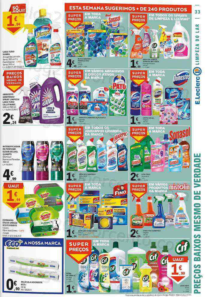 Antevisão Folheto E-LECLERC Promoções de 13 a 19 outubro