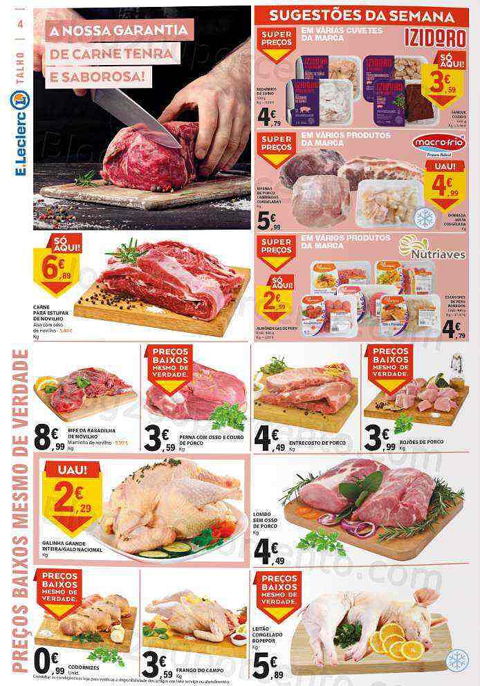 Antevisão Folheto E-LECLERC Promoções de 13 a 19 outubro