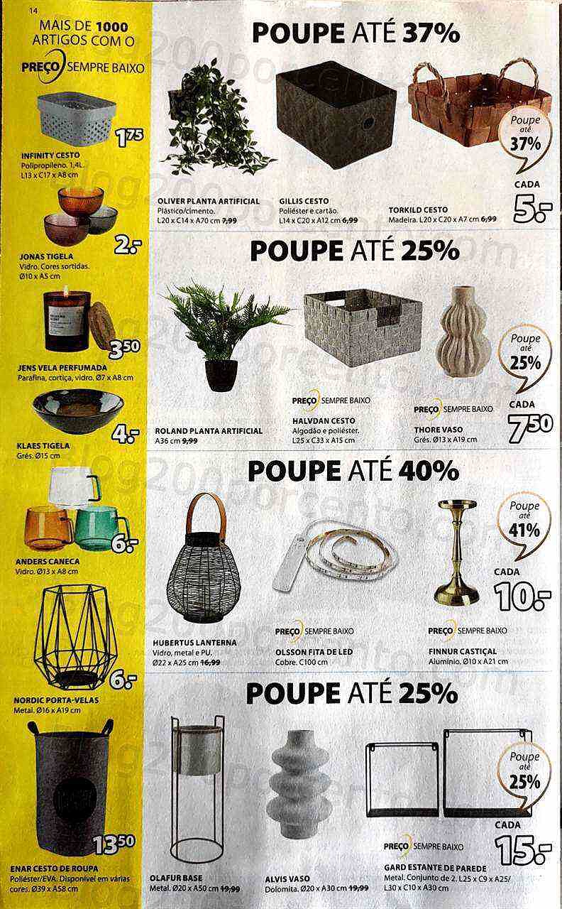 Antevisão Folheto JYSK Promoções de 6 a 19 outubro