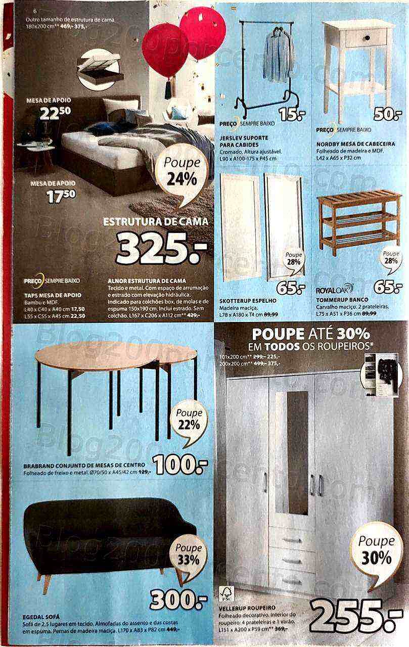 Antevisão Folheto JYSK Promoções de 6 a 19 outubro