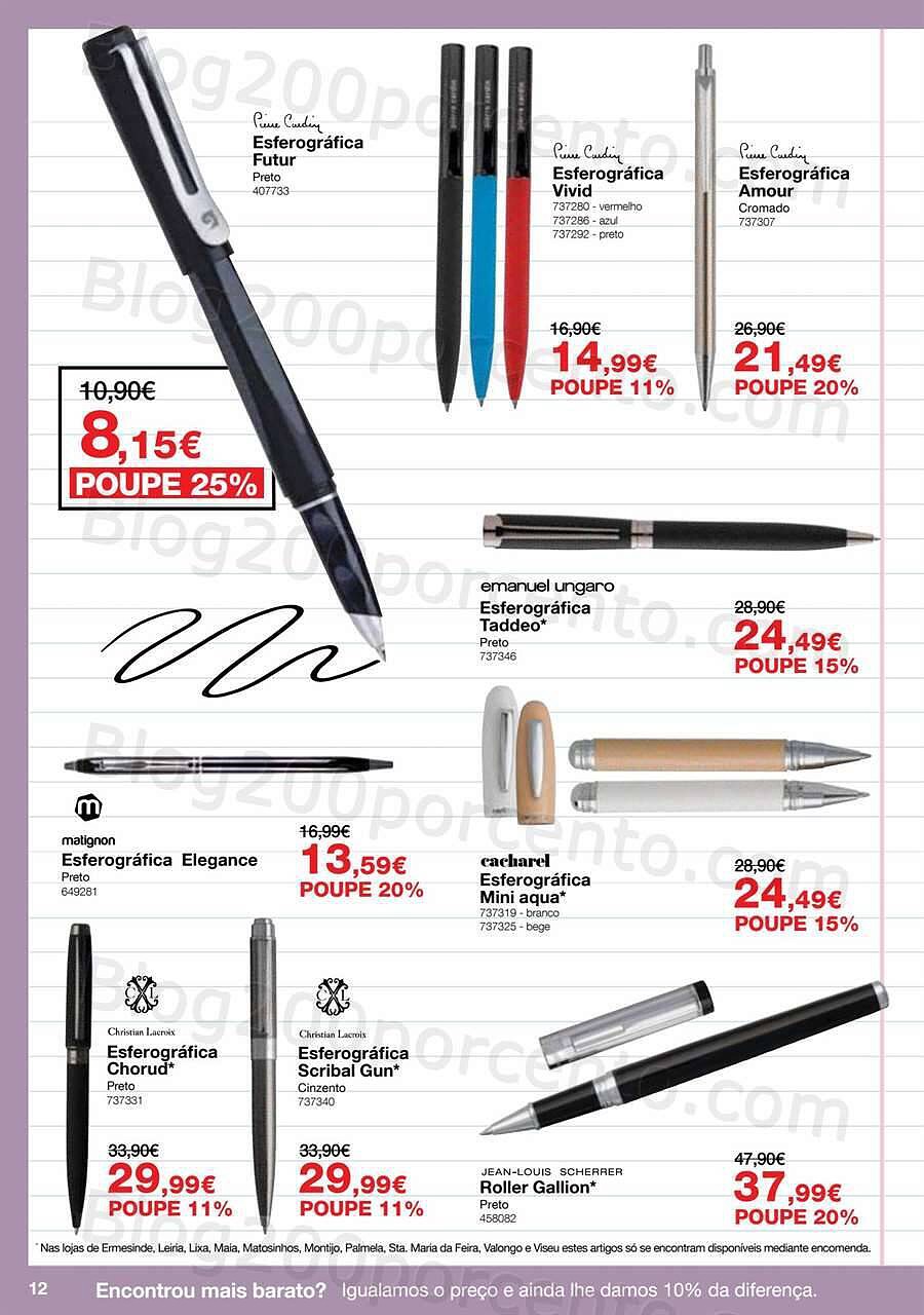 Antevisão Folheto STAPLES Agendas Promoções de 10 outubro a 31 janeiro