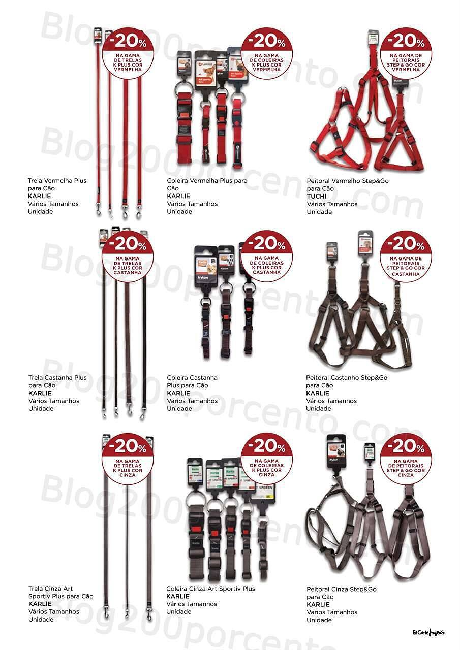 Antevisão Folheto EL CORTE INGLÉS Especial Pets Promoções de 6 a 20 janeiro