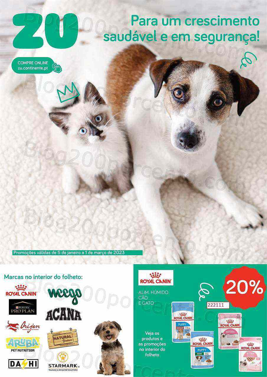 Antevisão Folheto ZU - CONTINENTE Promoções de 5 janeiro a 1 março