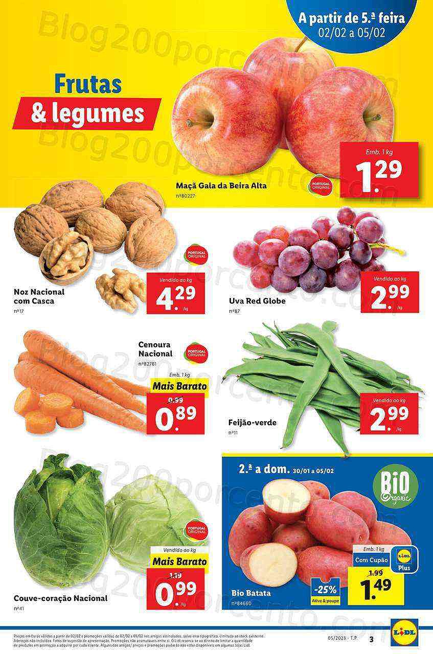 Antevisão Folheto LIDL Promoções de 30 janeiro a 5 fevereiro