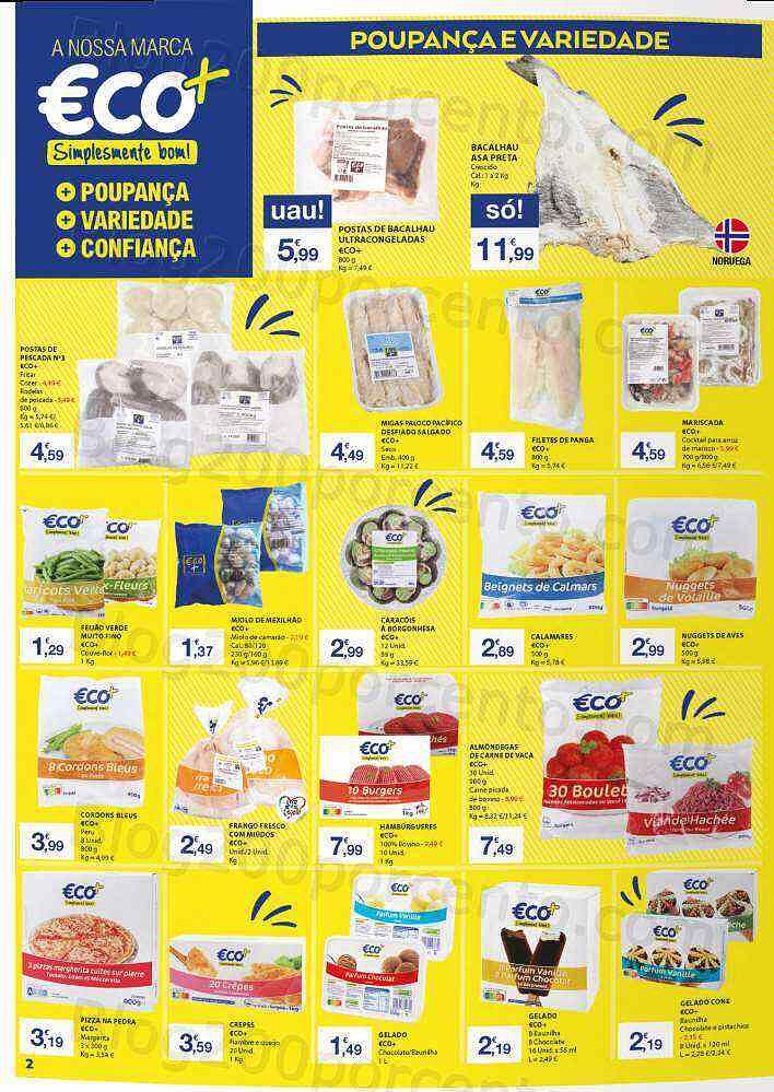 Antevisão Folheto E-LECLERC Eco+ Promoções de 10 a 22 janeiro