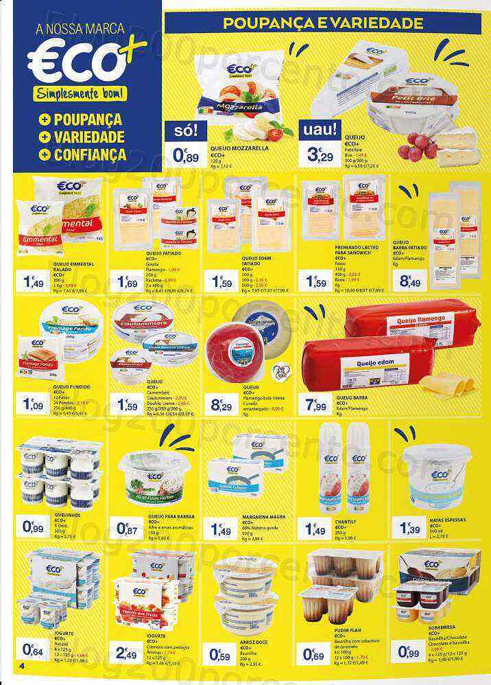 Antevisão Folheto E-LECLERC Eco+ Promoções de 10 a 22 janeiro