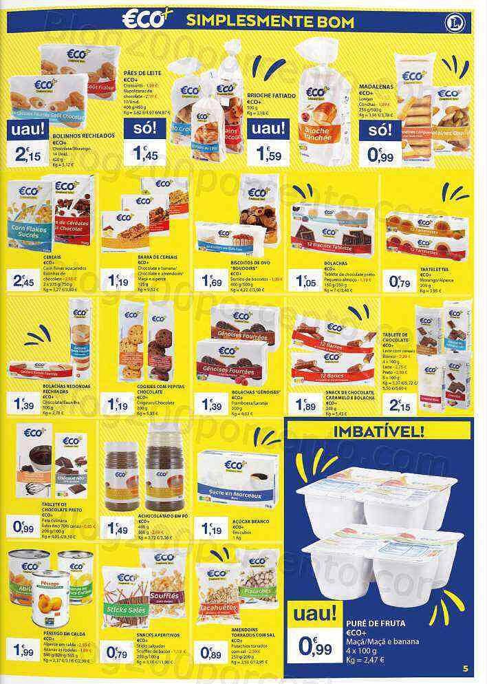 Antevisão Folheto E-LECLERC Eco+ Promoções de 10 a 22 janeiro