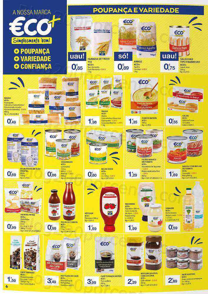 Antevisão Folheto E-LECLERC Eco+ Promoções de 10 a 22 janeiro