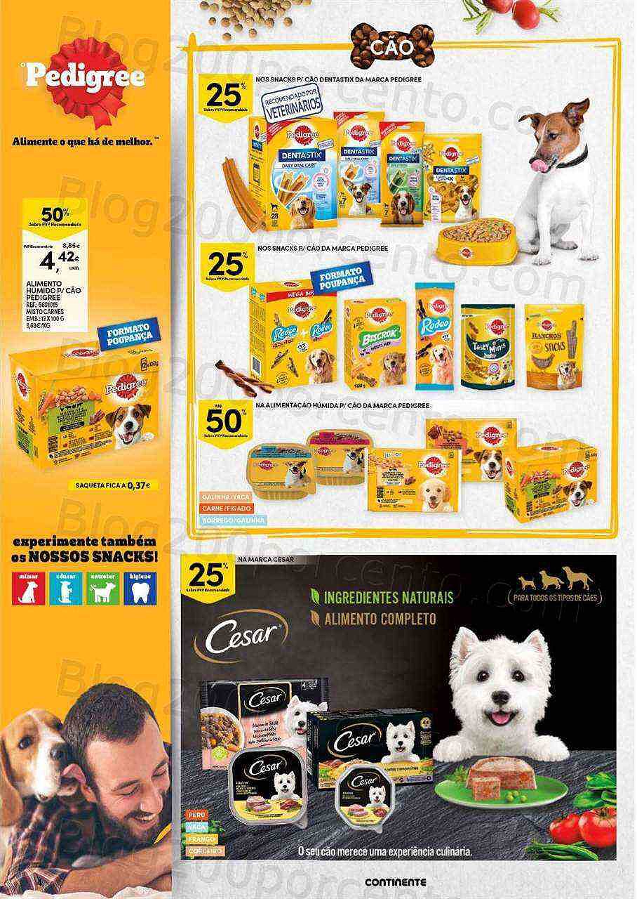 Antevisão Folheto CONTINENTE Feira Alimentação Animal - 31 janeiro a 12 fevereiro