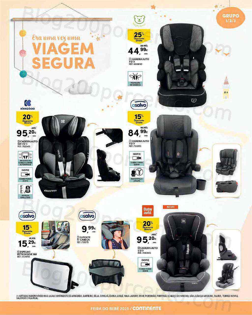 Antevisão Folheto CONTINENTE Feira do Bebé Promoções de 17 a 29 janeiro