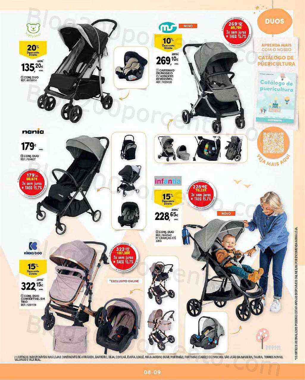 Antevisão Folheto CONTINENTE Feira do Bebé Promoções de 17 a 29 janeiro