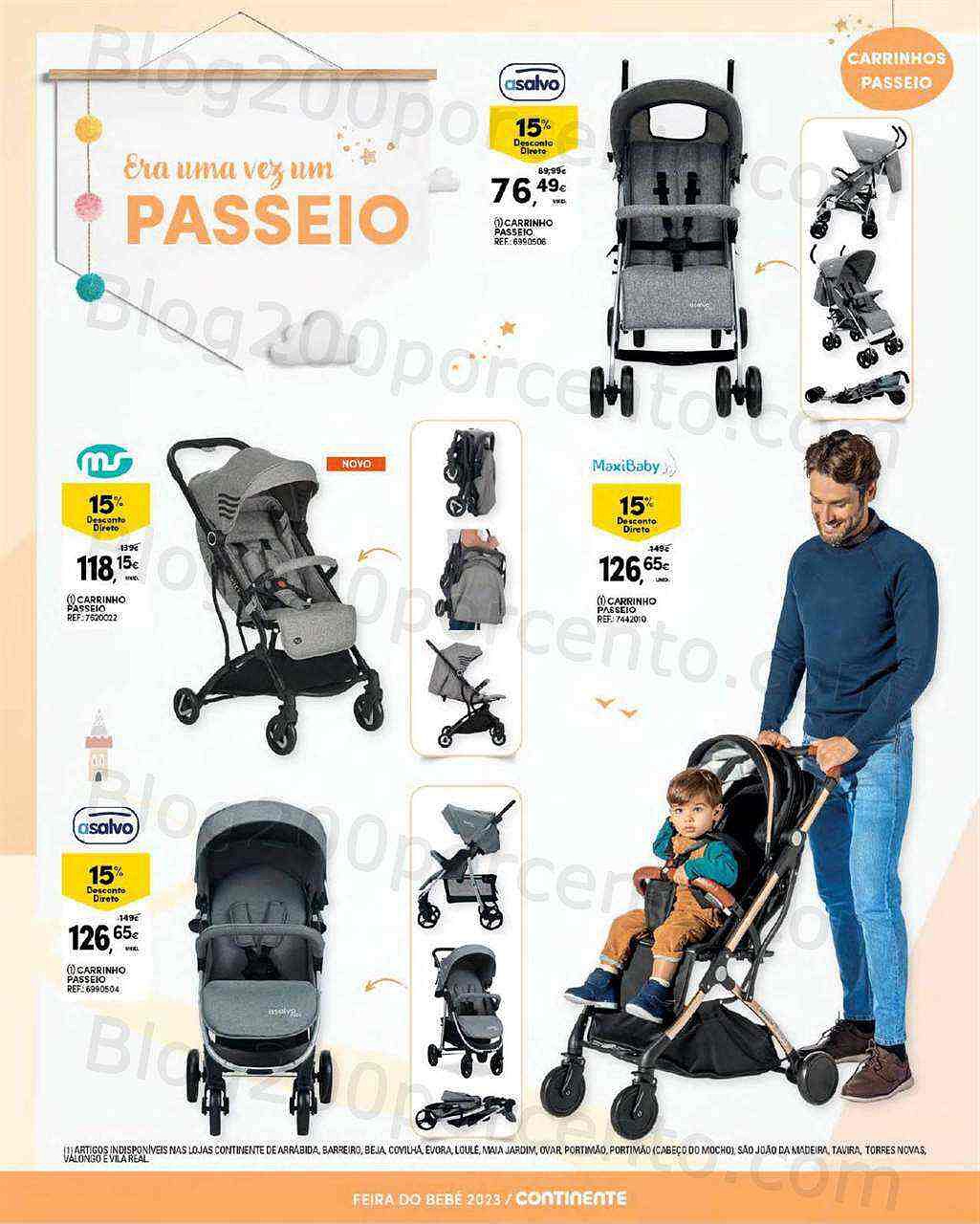 Antevisão Folheto CONTINENTE Feira do Bebé Promoções de 17 a 29 janeiro