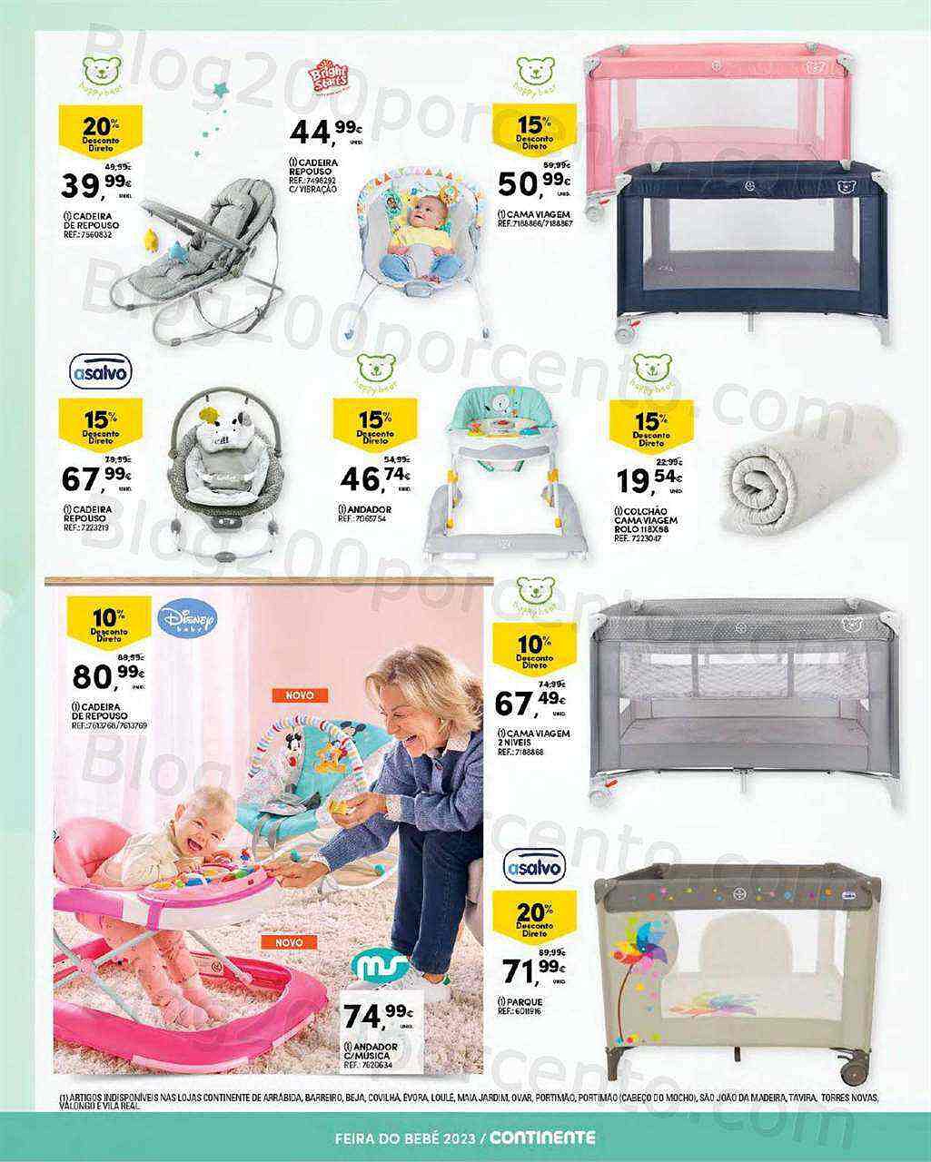 Antevisão Folheto CONTINENTE Feira do Bebé Promoções de 17 a 29 janeiro