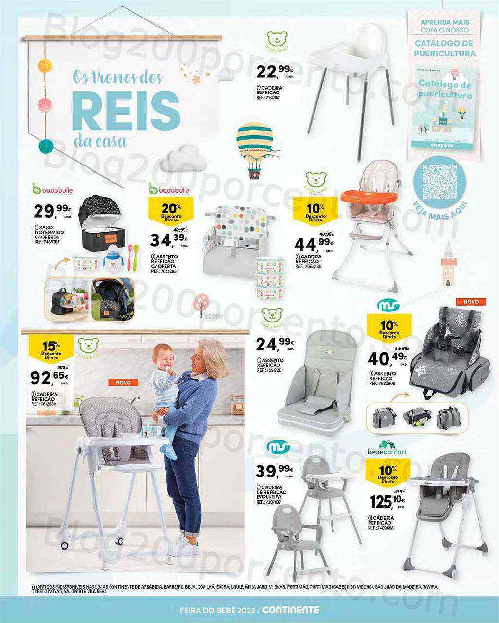 Antevisão Folheto CONTINENTE Feira do Bebé Promoções de 17 a 29 janeiro