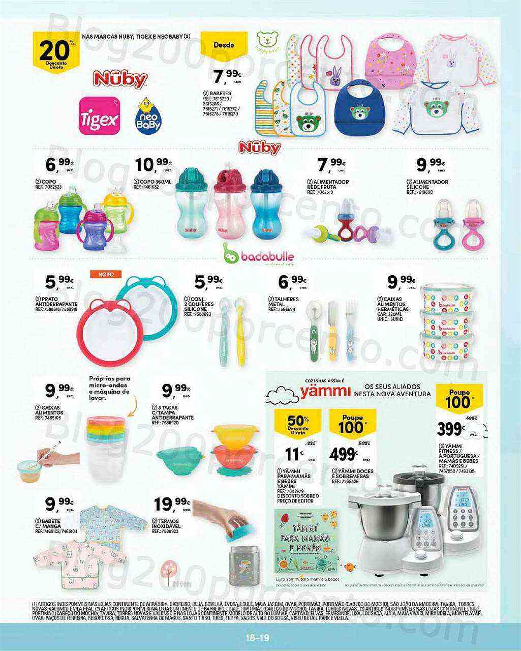 Antevisão Folheto CONTINENTE Feira do Bebé Promoções de 17 a 29 janeiro