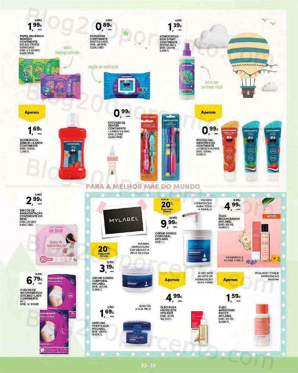 Antevisão Folheto CONTINENTE Feira do Bebé Promoções de 17 a 29 janeiro