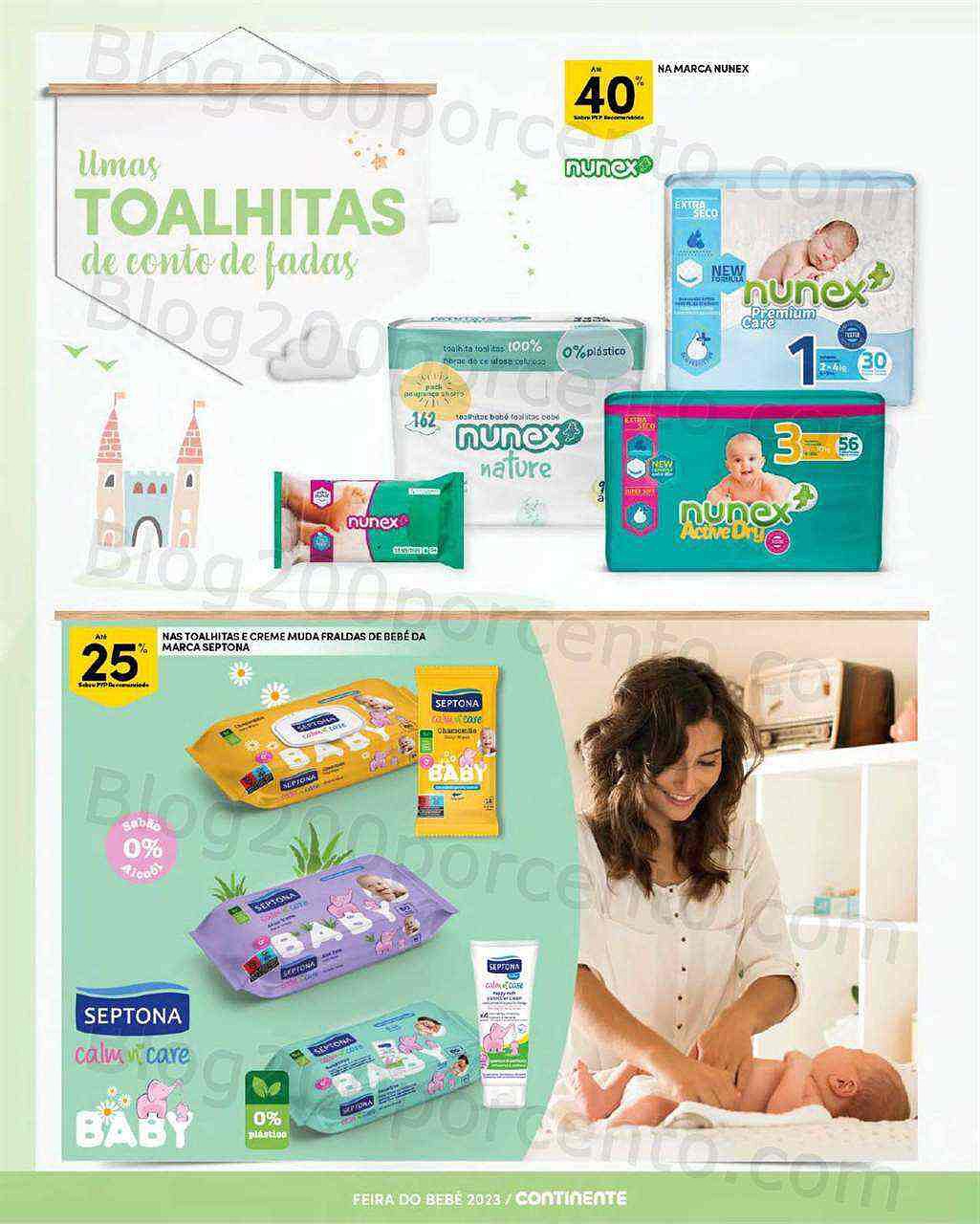 Antevisão Folheto CONTINENTE Feira do Bebé Promoções de 17 a 29 janeiro