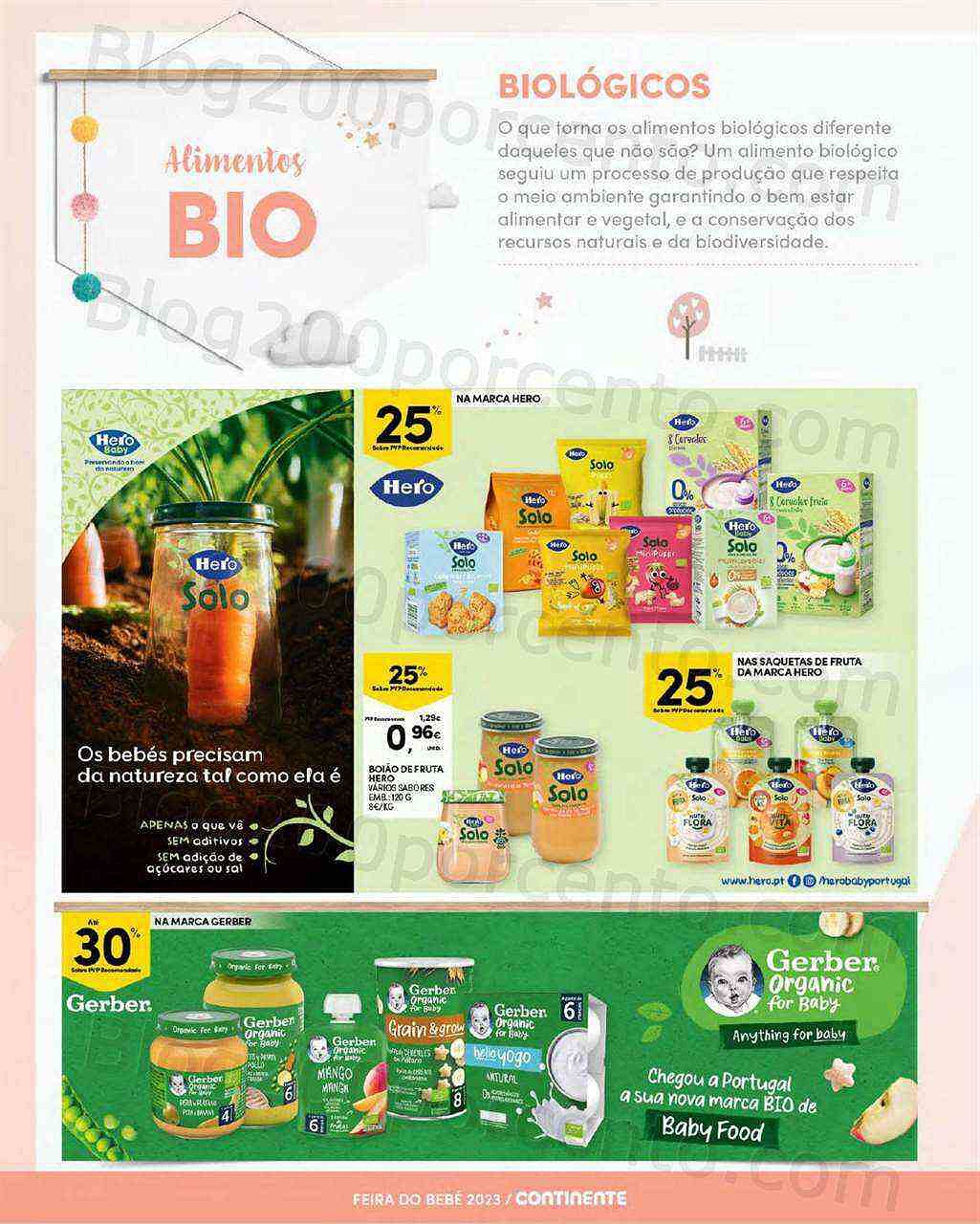 Antevisão Folheto CONTINENTE Feira do Bebé Promoções de 17 a 29 janeiro