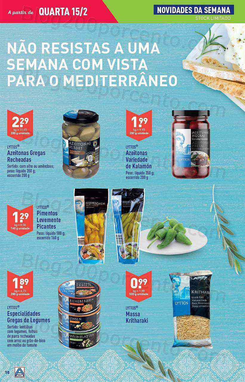 Antevisão Folheto ALDI Promoções de 15 a 21 fevereiro