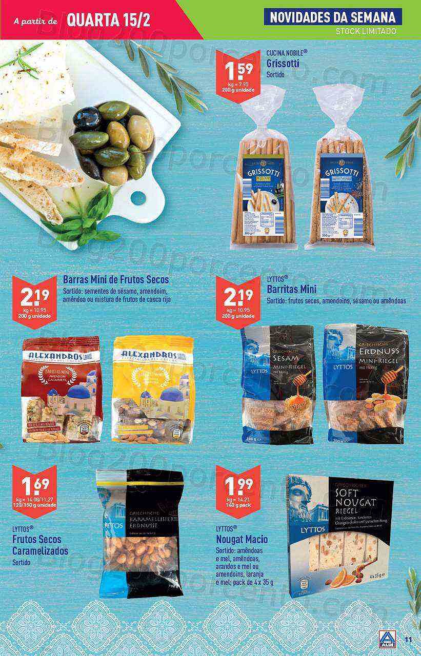 Antevisão Folheto ALDI Promoções de 15 a 21 fevereiro