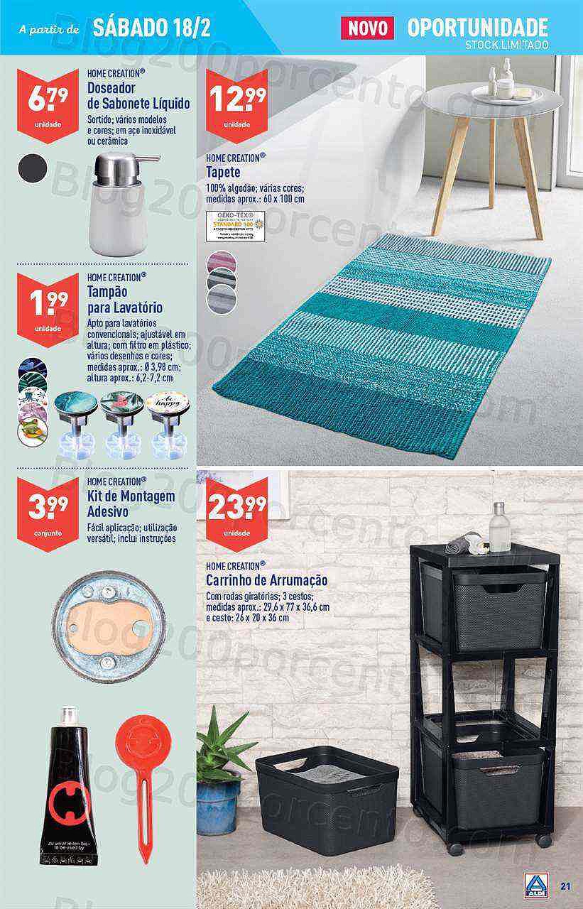 Antevisão Folheto ALDI Promoções de 15 a 21 fevereiro