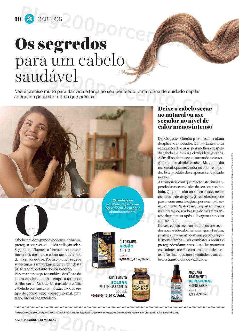 Antevisão Folheto AUCHAN Saúde e Bem-Estar Promoções de 24 fevereiro a 27 março