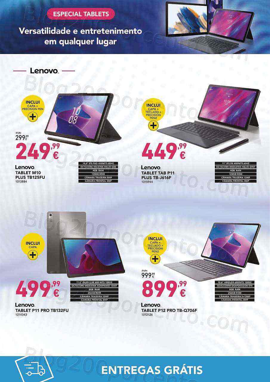 Antevisão Folheto RADIO POPULAR Especial Tablets Promoções até 28 fevereiro