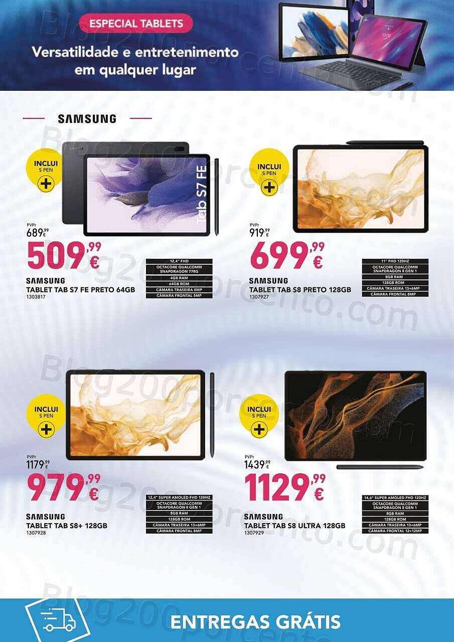 Antevisão Folheto RADIO POPULAR Especial Tablets Promoções até 28 fevereiro