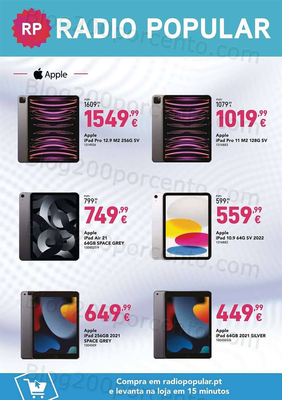 Antevisão Folheto RADIO POPULAR Especial Tablets Promoções até 28 fevereiro