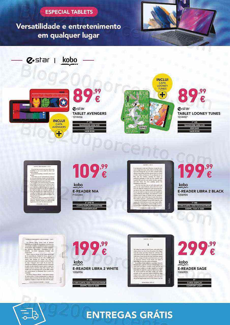 Antevisão Folheto RADIO POPULAR Especial Tablets Promoções até 28 fevereiro