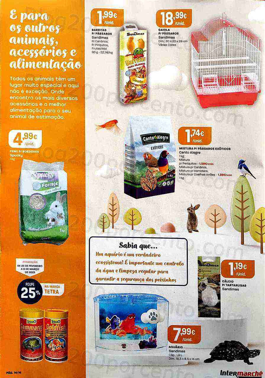 Antevisão Folheto INTERMARCHÉ Feira do Animal Promoções de 23 fevereiro a 8 março