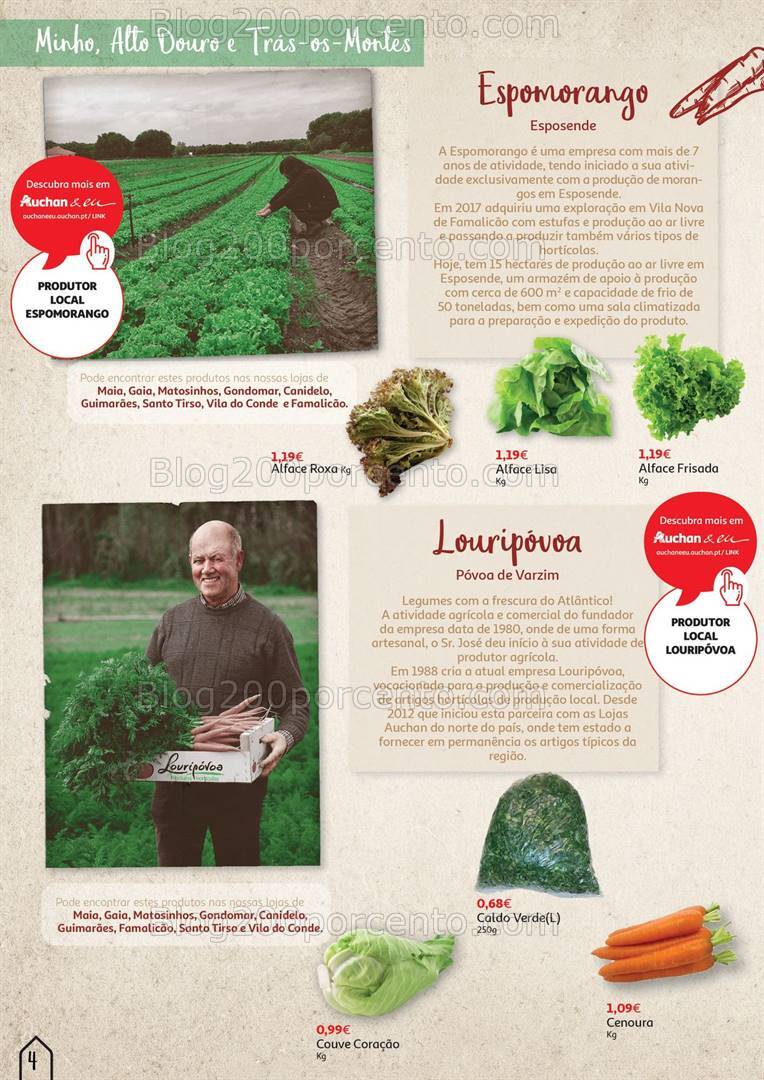 Antevisão Folheto AUCHAN Clube de Produtores de 1 a 31 agosto