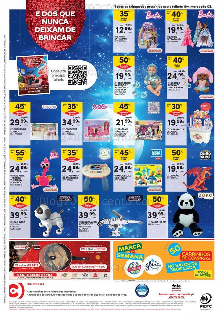 Antevisão Folheto CONTINENTE Bazar Promoções de 26 novembro a 2 dezembro