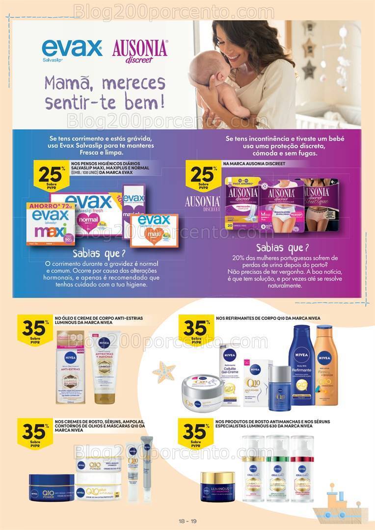 Antevisão Folheto CONTINENTE Bebé Verão Promoções de 2 a 14 julho
