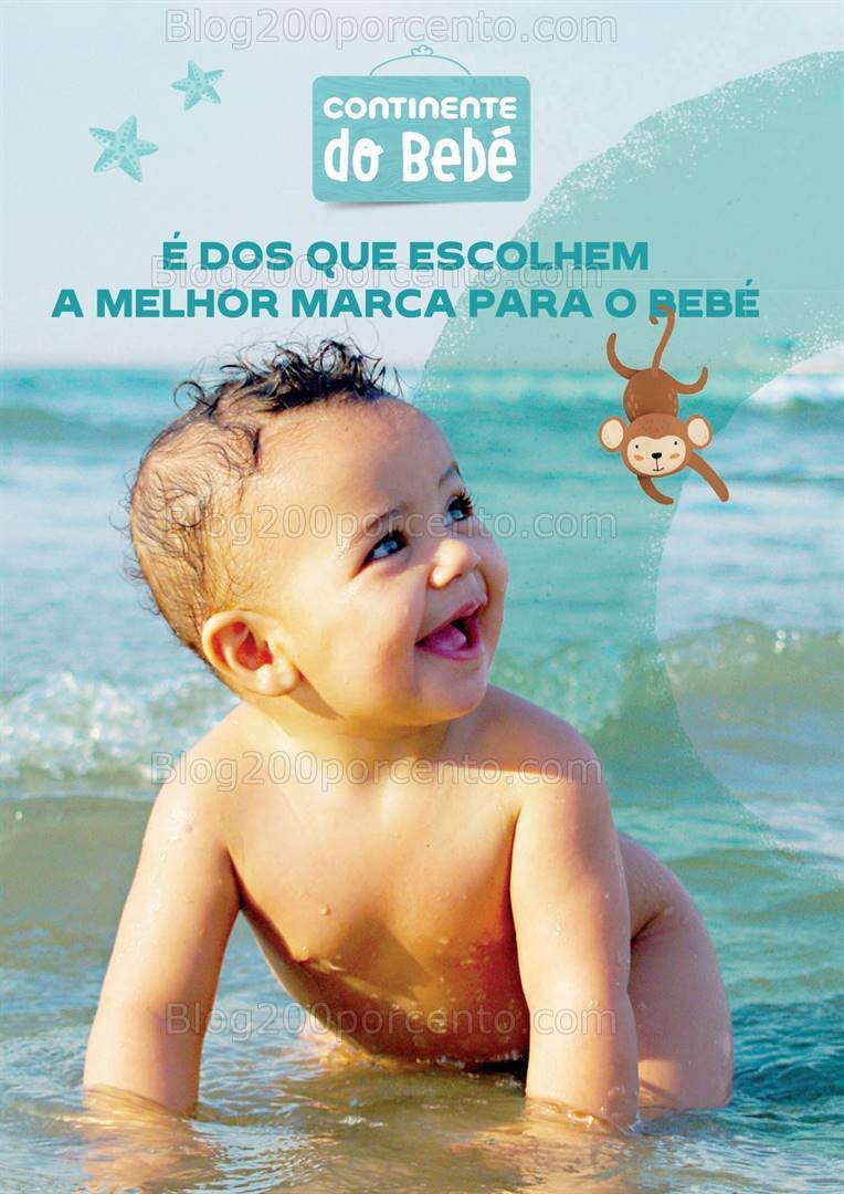 Antevisão Folheto CONTINENTE Bebé Verão Promoções de 2 a 14 julho