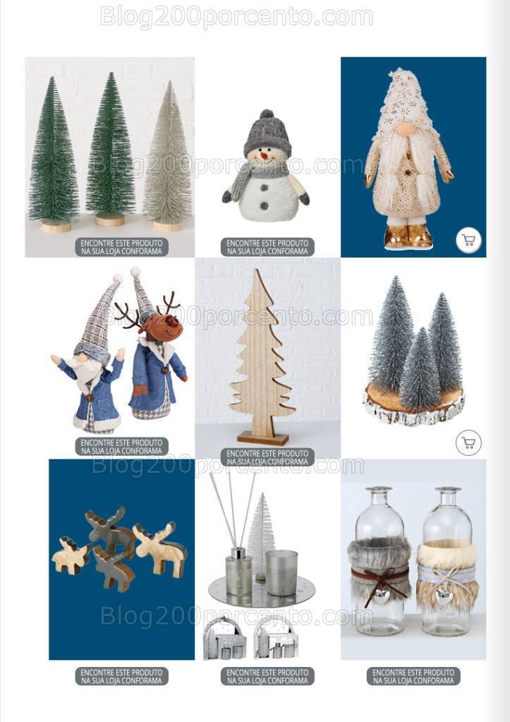 Antevisão Folheto CONFORAMA Decoração de Natal até 31 dezembro
