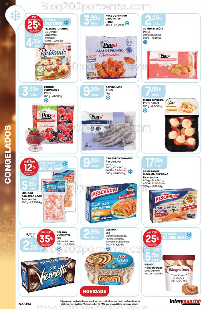 Antevisão Folheto INTERMARCHÉ Contact Promoções de 26 a 31 dezembro