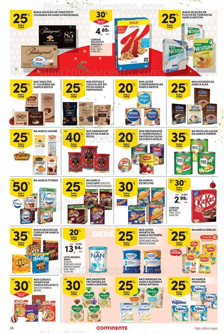 Antevisão Folheto CONTINENTE Promoções de 12 a 18 dezembro