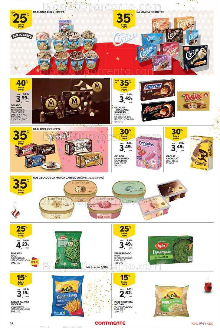 Antevisão Folheto CONTINENTE Promoções de 12 a 18 dezembro