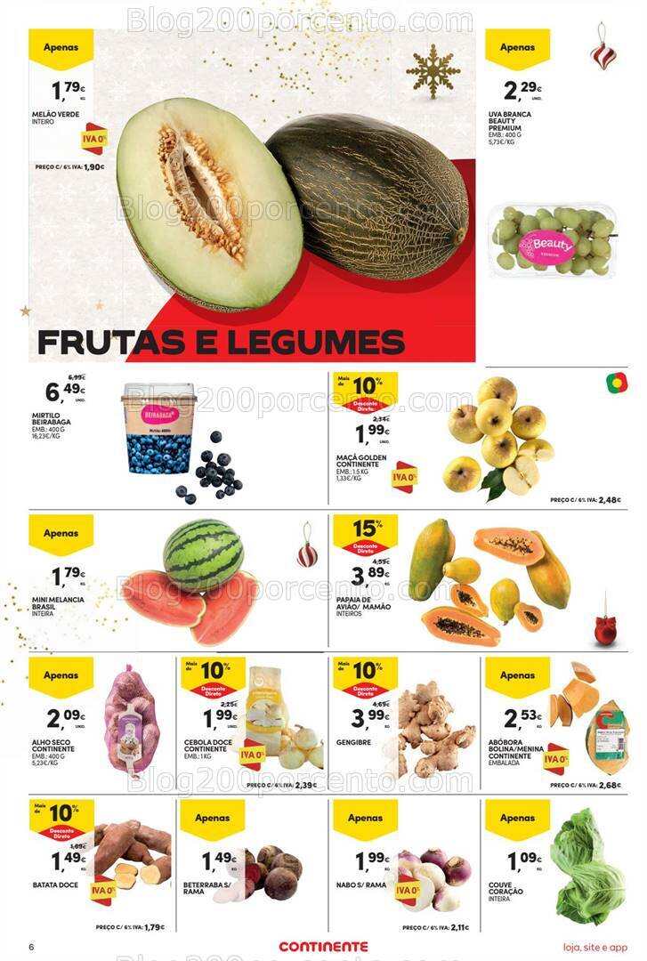 Antevisão Folheto CONTINENTE Promoções de 12 a 18 dezembro