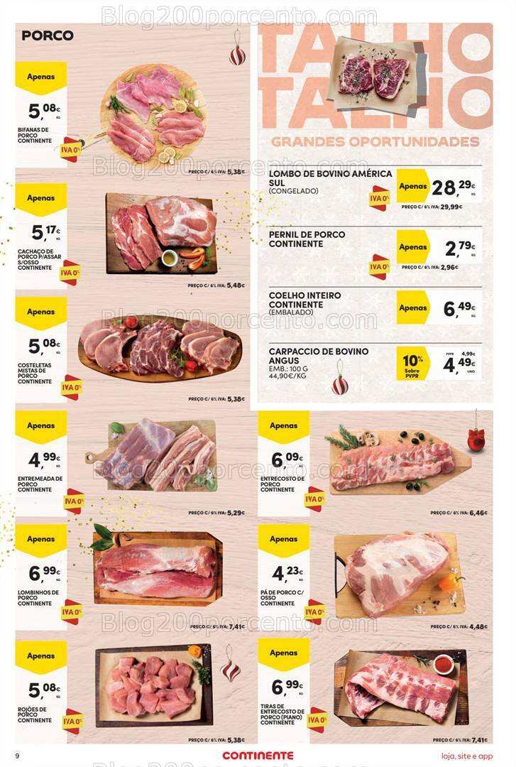 Antevisão Folheto CONTINENTE Promoções de 12 a 18 dezembro