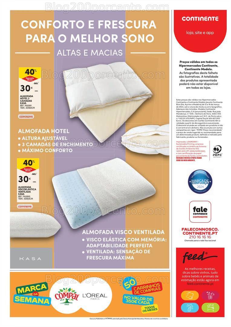 Antevisão Folheto CONTINENTE Bazar Promoções de 12 a 18 março