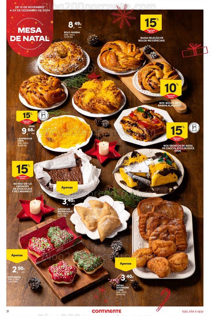 Antevisão Folheto CONTINENTE Promoções de 17 a 25 dezembro