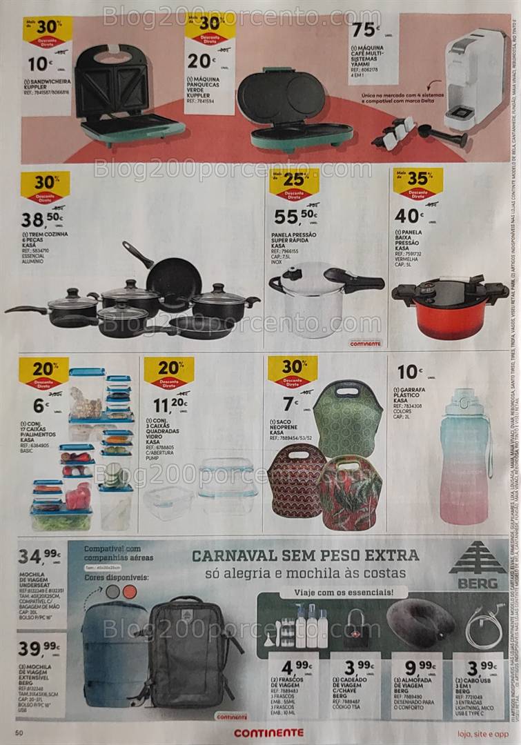Antevisão Folheto CONTINENTE Promoções de 18 a 24 fevereiro