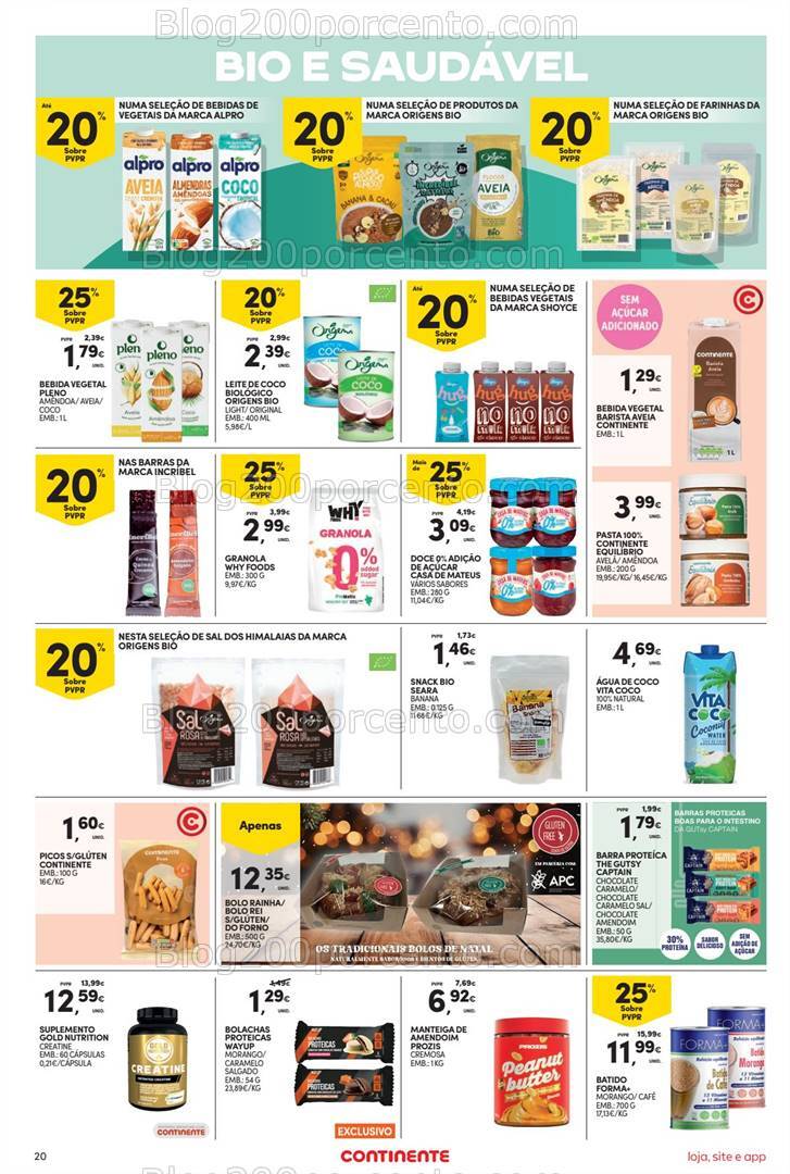 Antevisão Folheto CONTINENTE Promoções de 19 a 25 novembro