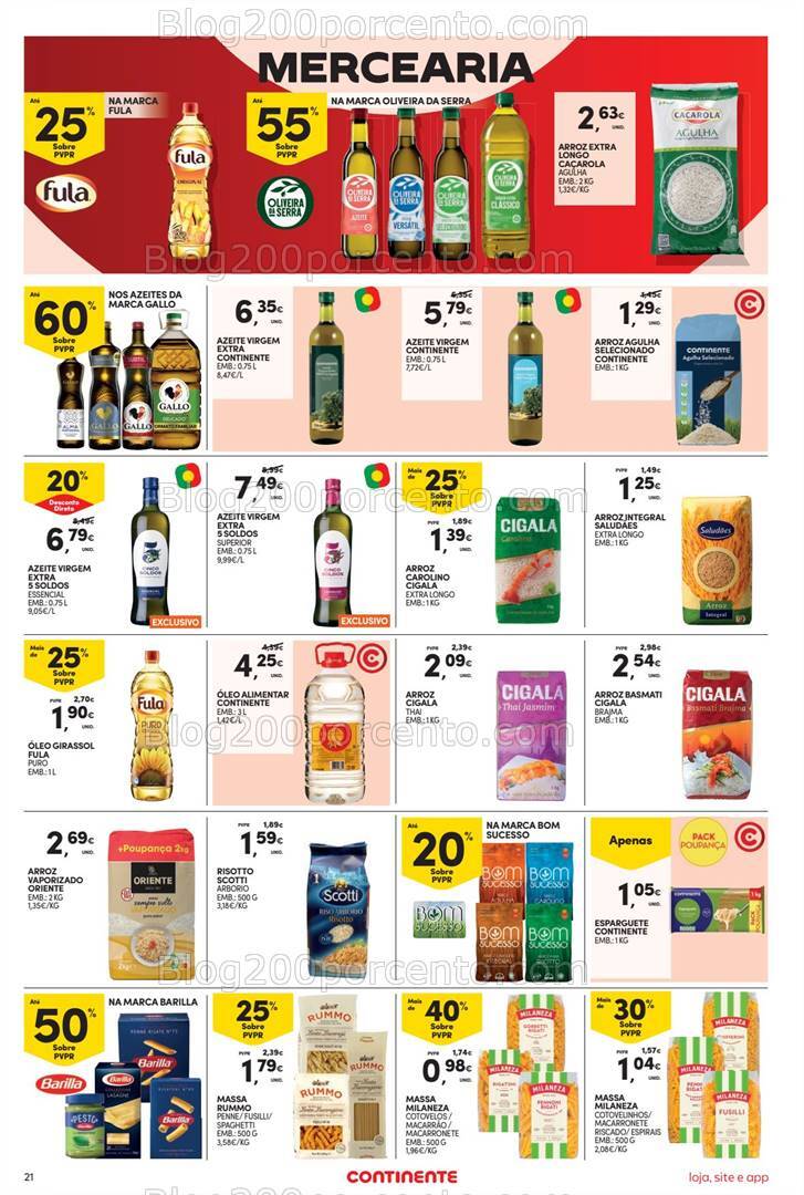 Antevisão Folheto CONTINENTE Promoções de 19 a 25 novembro