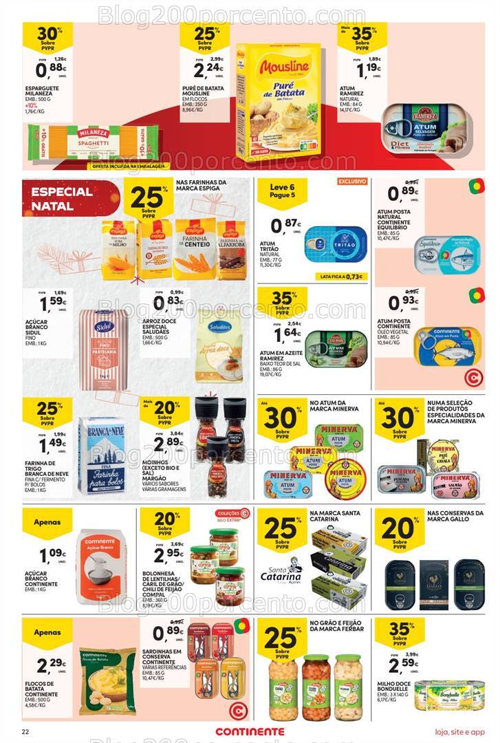 Antevisão Folheto CONTINENTE Promoções de 19 a 25 novembro
