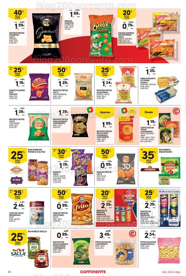 Antevisão Folheto CONTINENTE Promoções de 19 a 25 novembro