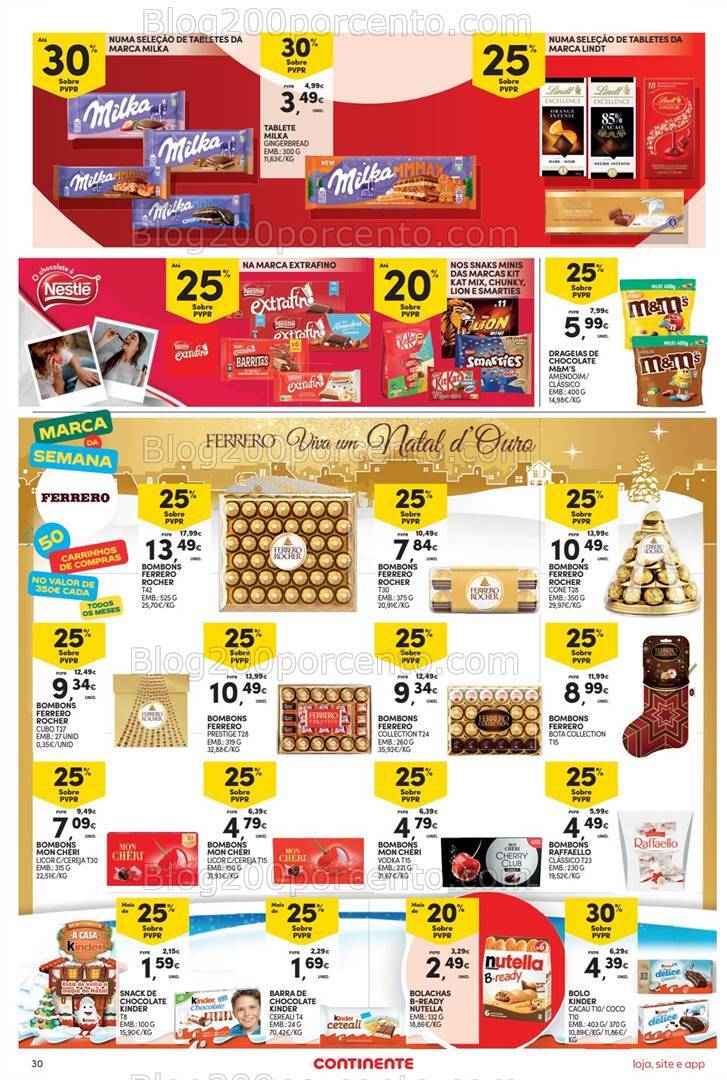 Antevisão Folheto CONTINENTE Promoções de 19 a 25 novembro
